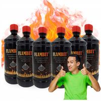 Podpałka W Płynie 6L Rozpałka Płynna Do Kominka Pieca Grilla