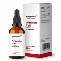 Na Zdrowie WITAMINA A+E krople wzrok skóra 30ml