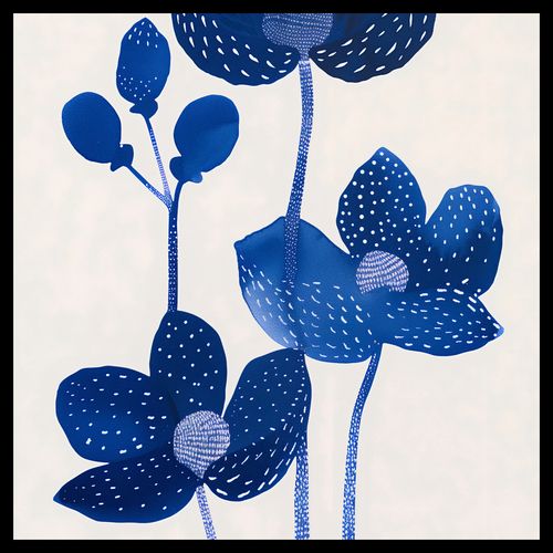 Plakat 40x40cm Nocne Kwiaty na Arena.pl