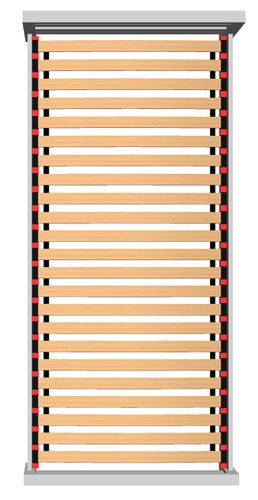 Stelaż z listwy sprężynującej FLEX 140x70 (12 listew) na Arena.pl