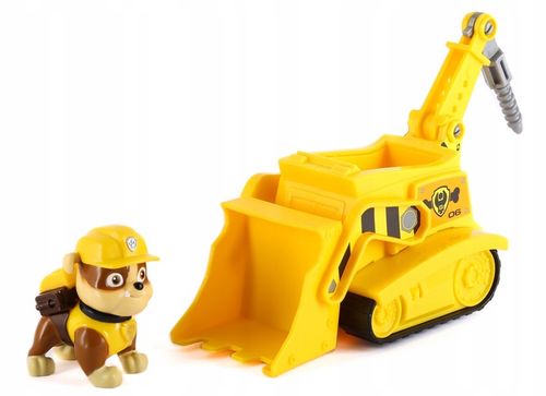 PSI PATROL RUBBLE FIGURKA POJAZD SPYCHACZ BULDOŻER na Arena.pl