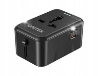 Ładowarka podróżna Unitek P1120ABK01 1xUSB-C 1xUSB-A PD 20W EU/US/UK/AUS