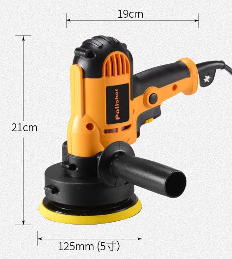 POLERKA SAMOCHODOWA SZLIFIERKA Z REGULACJĄ OBROTÓW + ZESTAW GĄBEK zdjęcie 2