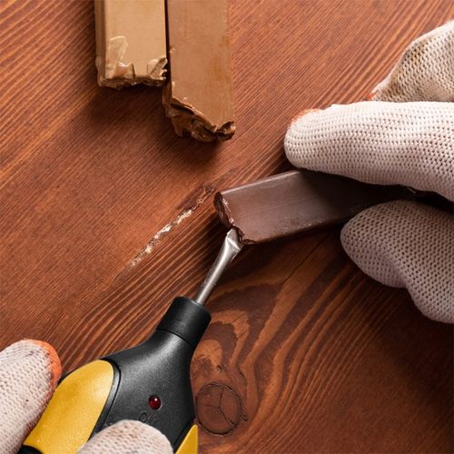 ZESTAW DO NAPRAWY MEBLI NARZĘDZIA NAPRAWCZE DO PARKIETU WOSK MARKERY na Arena.pl