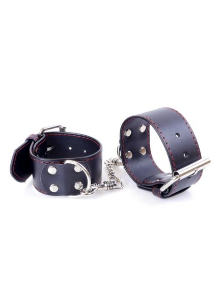 Fetish B -  Series Handcuffs 4 cm Red Lline zdjęcie 1