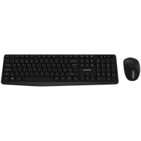 CANYON Zestaw  klawiatura i mysz SET-W01 Bezprzewodowy Czarny
