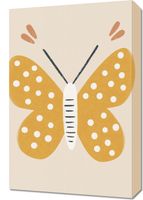 Obraz 40x60cm Wzory dla Dzieci, Dziewczynki Do Pokoju - Motylek 2