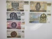 10-500zł po 10szt. banknoty do zabawy i nauki+GRATIS