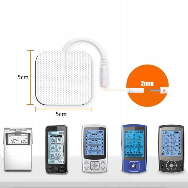 24x ELEKTRODY ŻELOWE ELEKTROSTYMULATOR TENS EMS PIN2 zdjęcie 2