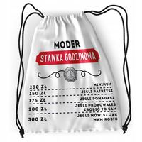 Plecak Sportowy Szkolny Modera Worek Torba Z Nadrukiem Ze Zdjęciem