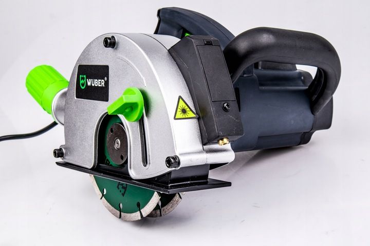 BRUZDOWNICA DO BETONU LASER 2 TARCZE WALIZKA 3100W WUBER zdjęcie 2