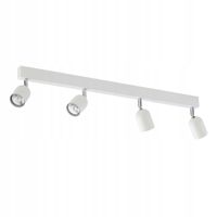 PLAFON LAMPA TK LIGHTING TOP BIAŁY/CHROMOWY 1024