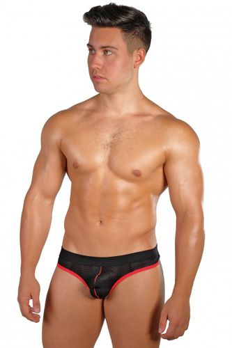 Stringi męskie WJ Air Mesh Black M na Arena.pl