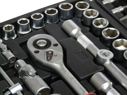 ZESTAW KLUCZY NASADOWYCH KLUCZE NASADOWE TORX 108 SZTUK NASADKI WALIZKA 108 na Arena.pl