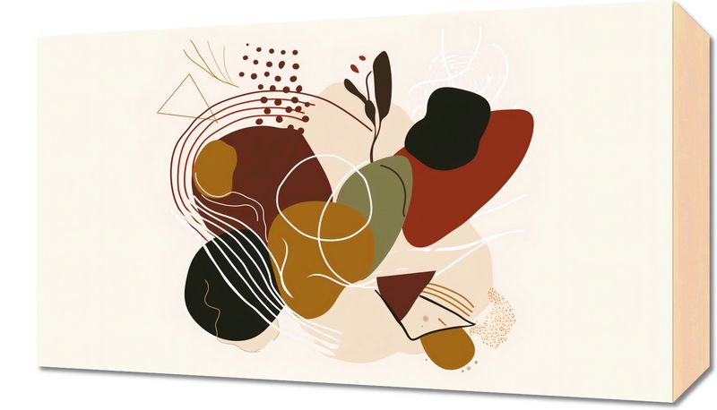 Obraz 50x30cm Organiczna Erupcja zdjęcie 1