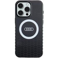 Audi IML Big Logo MagSafe Case iPhone 15 Pro Max 6.7" czarny/black