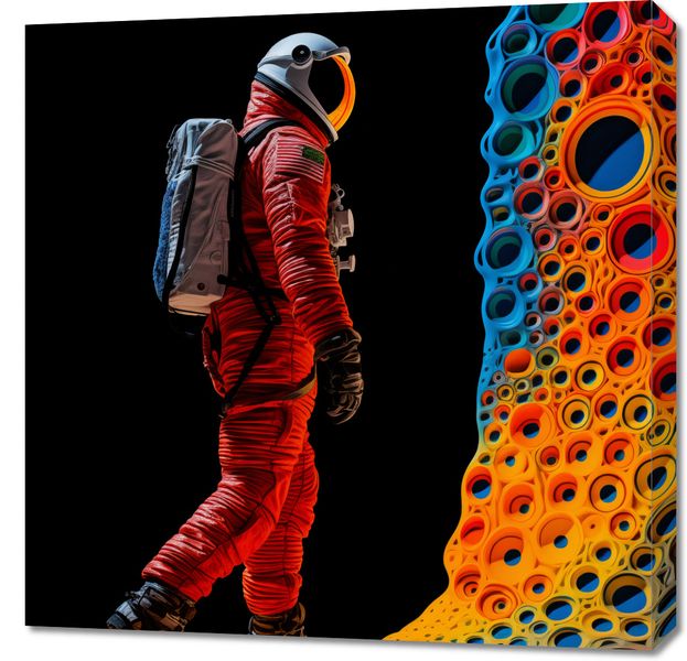 Obraz 70x70cm Eksplorator Nowych Światów zdjęcie 1