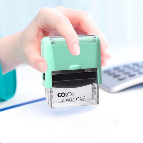 COLOP C30 Pieczątka do 6 wersów FIRMOWA LEKARSKA IMIENNA BIUROWA - kolory na Arena.pl