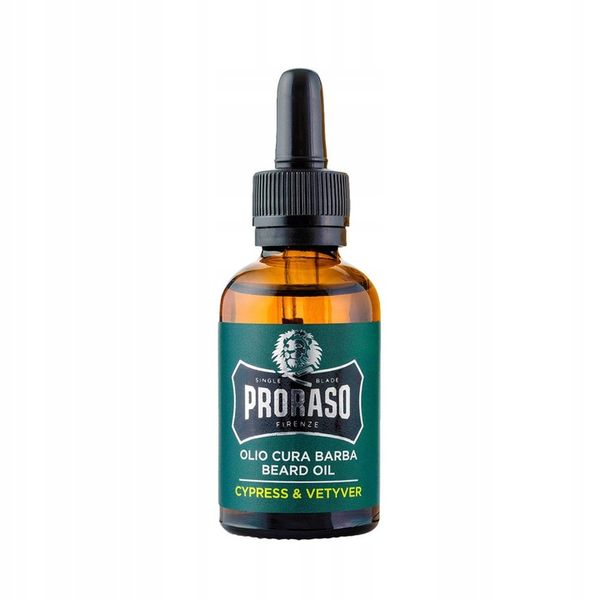 PRORASO Olejek do brody Cypress Vetyver 30ml zdjęcie 2