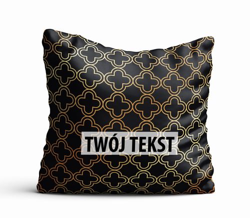 Poduszka Dekoracyjna GEOMETRYCZNA  z Twoim napisem G39 na Arena.pl