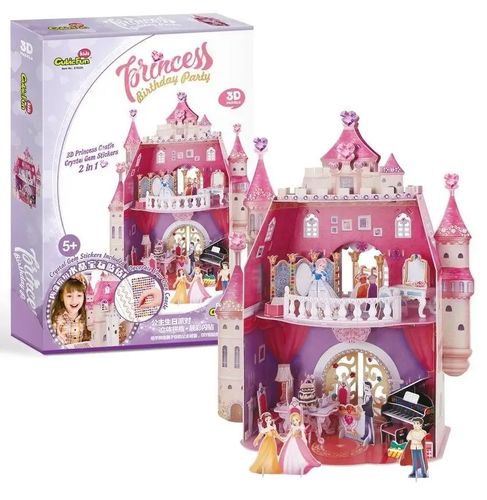 Puzzle 3D Princess Birthday Party na Arena.pl