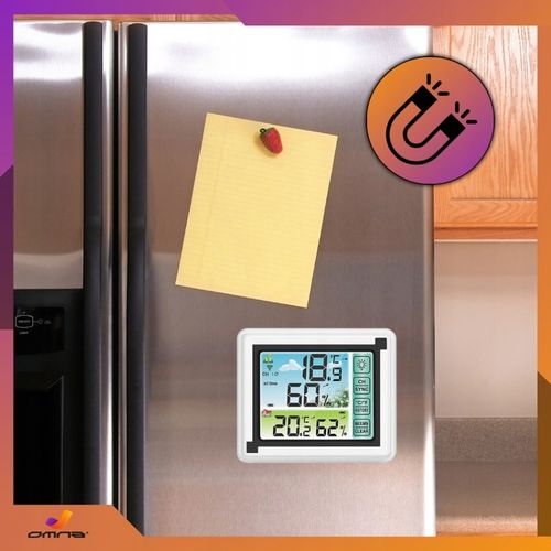 Stacja pogody bezprzewodowa pogodowa meteo 3 czujniki zewnętrzna na Arena.pl