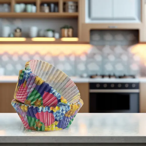 FOREMKI PAPIEROWE DO MUFFINEK BABECZEK PAPILOTKI URODZINOWE na Arena.pl