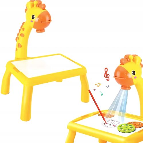 PROJEKTOR RZUTNIK DO NAUKI RYSOWANIA Stolik Edukacyjny Slajdy Do Malowania na Arena.pl