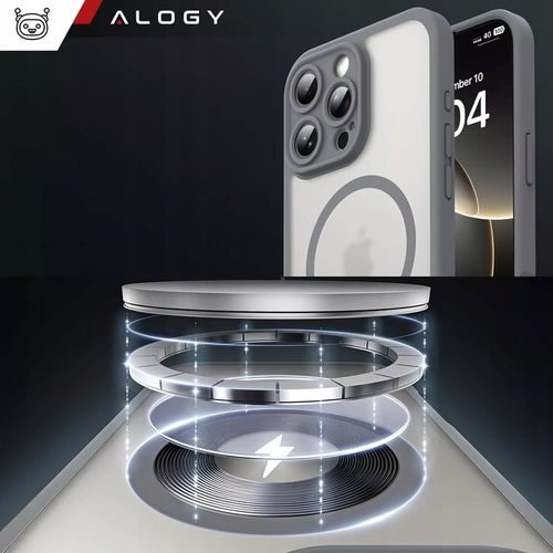 Etui do iPhone 16 Pro Max do MagSafe WZMACNIANE 360° MATT CASE + 2x SZKŁO na Arena.pl