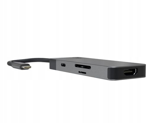 Adapter HUB GC Connect 7w1 USB-C 3xUSB HDMI PD 85W na Arena.pl