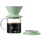 BUYDEEM, Przelewowy zestaw do parzenia model, CD1024, kolor Cozy Greenish