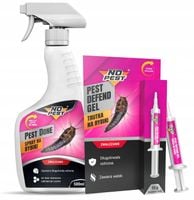 ŚRODEK PŁYN SPRAY + TRUTKA PREPARAT ŻEL NA RYBIKI SREBRZYKI DO