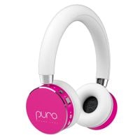 Słuchawki bezprzewodowe Bluetooth Puro Sound Labs BT2200-Plus różowo-białe