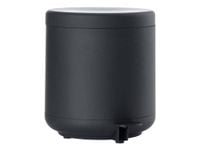 Kosz na śmieci 4l Ume czarny 330405
