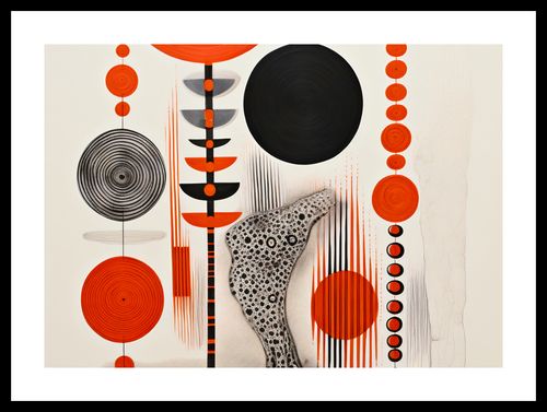 Plakat 42x29,7cm Kontrastowy Kosmos na Arena.pl