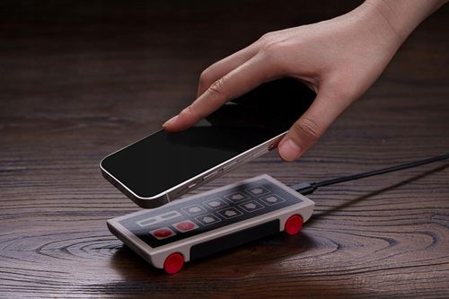 Ładowarka 8BITDO N30 Wireless Mobile Charger Szaro-czarny na Arena.pl