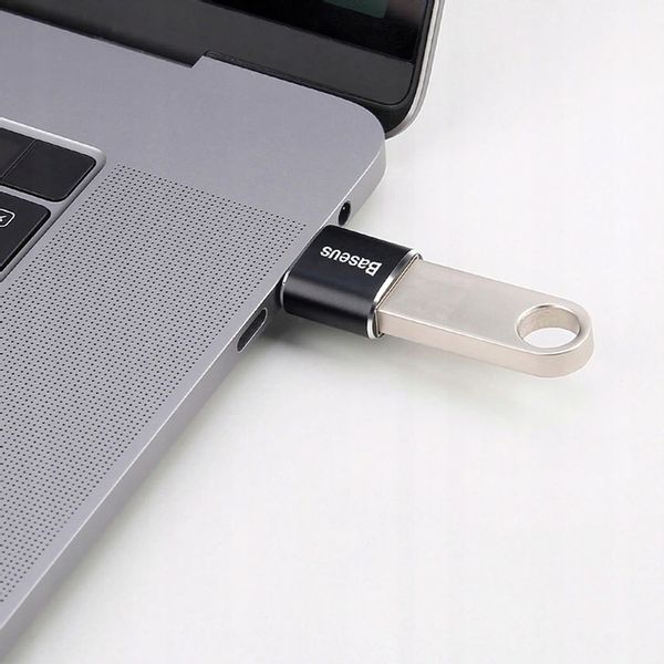 Baseus Adapter Przejściówka Usb-A Do Usb-C Otg zdjęcie 5