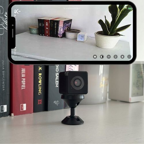 MINI KAMERA WIFI 1080P WYKRYWANIE RUCHU TRYB NOCNY PODGLĄD NA ŻYWO na Arena.pl