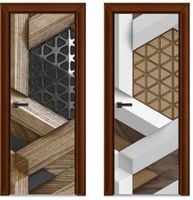 Naklejka samoprzylepna Okleina na Drzwi Szafę 3D