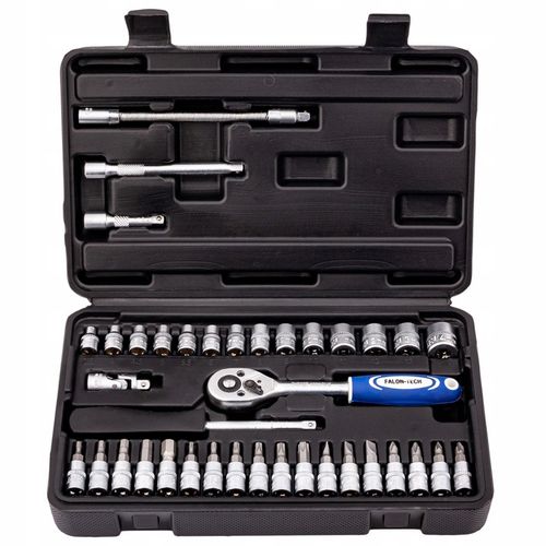 ZESTAW KLUCZY NASADOWYCH NASADKI TORX BITY 38 1/4" KLUCZE NASADOWE na Arena.pl