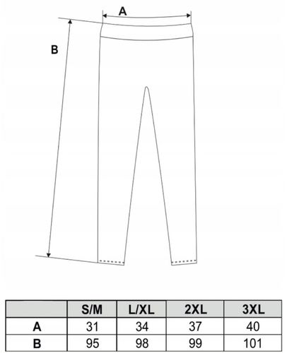 Legginsy z Wysokim Stanem KRYJĄCE Sportowe Getry Fit Klasyczne MORAJ L/XL na Arena.pl
