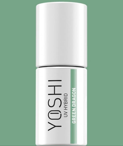 YOSHI Lakier hybrydowy Green Dragon 6ml – 104 zdjęcie 3