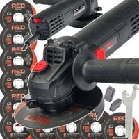 Szlifierka KĄTOWA Diax Kątówka SIECIOWA 125MM 10x TARCZA 1300W REGULACJA