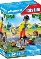PLAYMOBIL CITY LIFE SANITARIUSZ Z PACJENTEM 71245