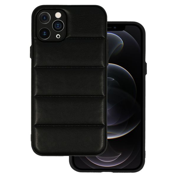 Leather 3D Case do Iphone 11 Pro wzór 2 czarny zdjęcie 1