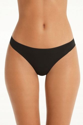 5x GŁADKIE STRINGI BEZSZWOWE BAWEŁNIANE MAJTKI M/L na Arena.pl