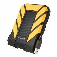 ADATA Durable HD710 PRO Dysk Zewnętrzny 2TB USB3.2 Żółty zdjęcie 3