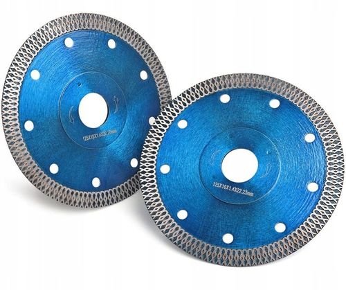 2x TARCZA DIAMENTOWA DO CIĘCIA GRESU PŁYTEK 125MM BETONU SPIEKU na Arena.pl