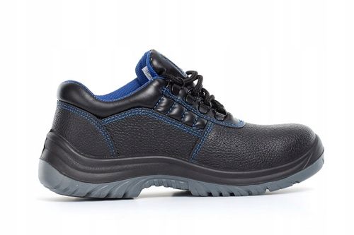 BUTY ROBOCZE półbuty ze skóry LEKKIE z podnoskiem BHP S1 R. 47 na Arena.pl