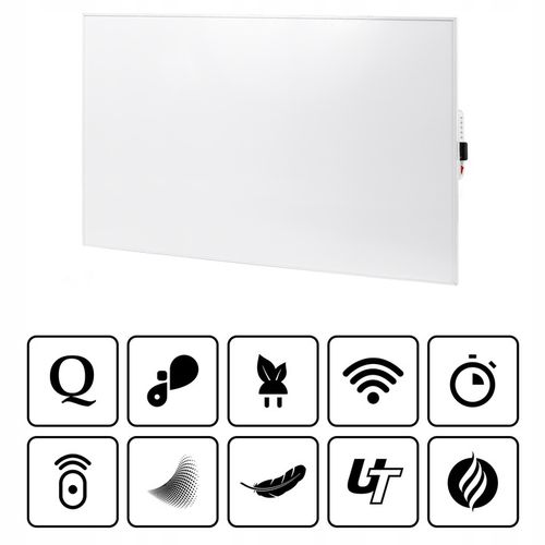 GRZEJNIK NA PODCZERWIEŃ PANEL ELEKTRYCZNY PROMIENNIK WiFi TUYA IR 500W na Arena.pl